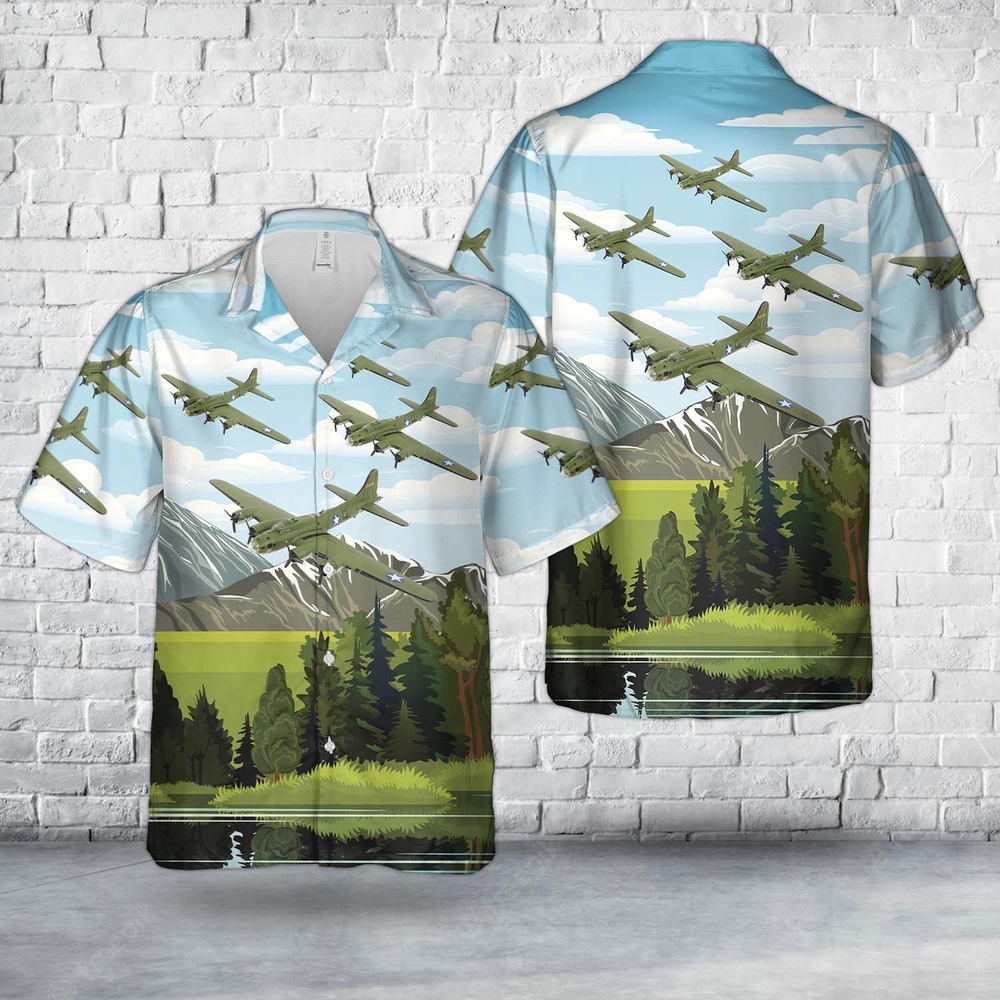 Army Hawaiian Shirt US Army Air Corps Boeing B 17 Flying Fortress Boeing Bee Hawaiian Shirt Military Aloha Shirt 1 whllem.jpg Army Hawaiian Shirt US Army Air Corps Boeing B 17 Flying Fortress Boeing Bee Hawaiian Shirt Military Aloha Shirt 1 whllem.jpg