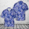 Army Hawaiian Shirt, US Army Illinois Army National Guard, 129th Infantry Regiment (129th IR) Hawaiian Shirt, Military Aloha Shirt