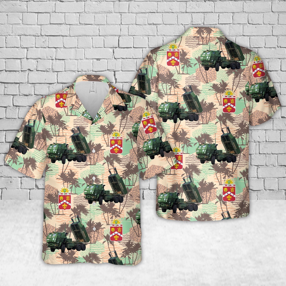 Army Hawaiian Shirt US Army M142 HIMARS Of 5th Battalion 3rd Field Artillery Regiment 17th Field Artillery Brigade Hawaiian Shirt 1 o0ryeq.jpg