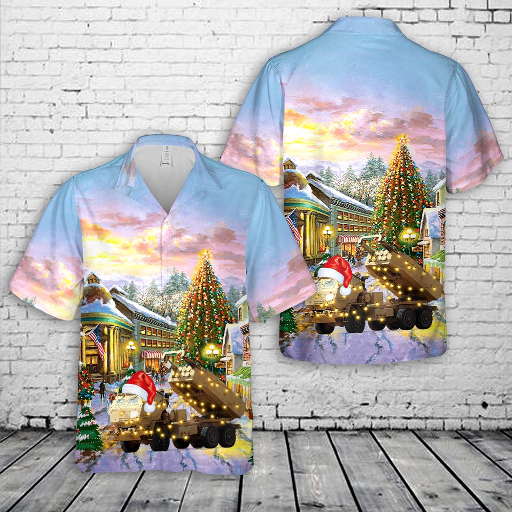 Army Hawaiian Shirt US Army M142 HIMARS Of 75th Field Artillery Brigade Christmas Hawaiian Shirt Military Aloha Shirt 1 qqp74l.jpg