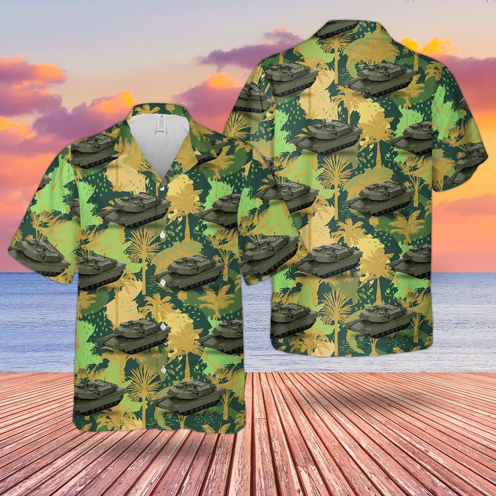 Army Hawaiian Shirt US Army M1A1 Residence Mainland 1988 Die Cast Military Land Vehicles Hawaiian Shirt 1 hoei2o.jpg Army Hawaiian Shirt US Army M1A1 Residence Mainland 1988 Die Cast Military Land Vehicles Hawaiian Shirt 1 hoei2o.jpg