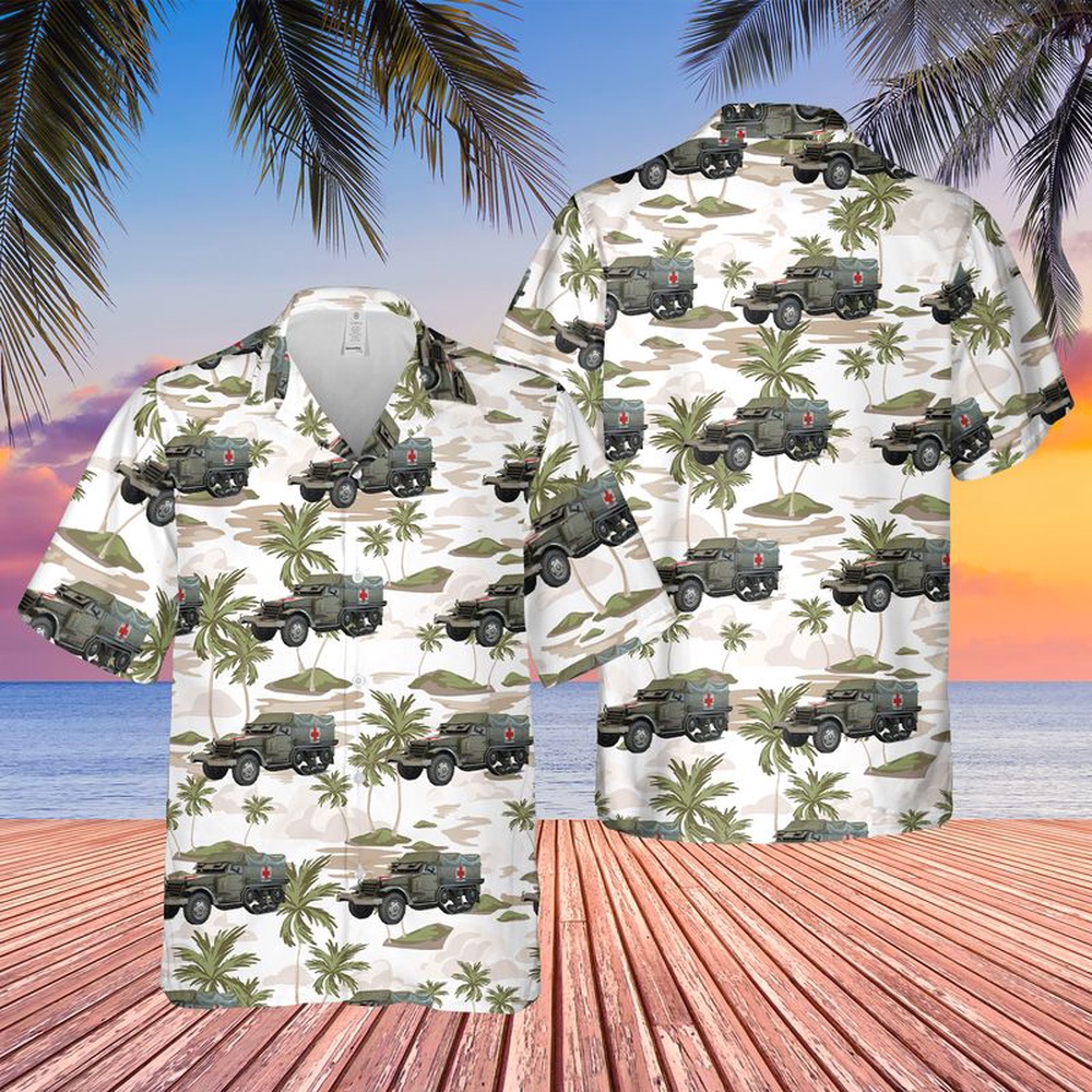 Army Hawaiian Shirt US Army M3A1 Halftrack Ambulance Hawaiian Shirt Military Aloha Shirt 1 ysqesm.jpg Army Hawaiian Shirt US Army M3A1 Halftrack Ambulance Hawaiian Shirt Military Aloha Shirt 1 ysqesm.jpg