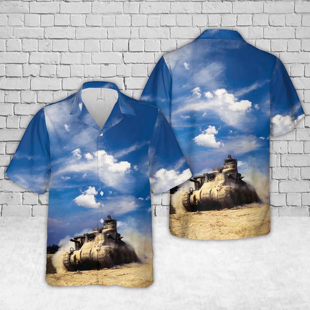 Army Hawaiian Shirt US Army M3 Lee In WW2 Hawaiian Shirt Military Aloha Shirt 1 kz5tmf.jpg