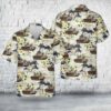 Army Hawaiian Shirt, US Army M42 Duster Hawaiian Shirt, Military Aloha Shirt