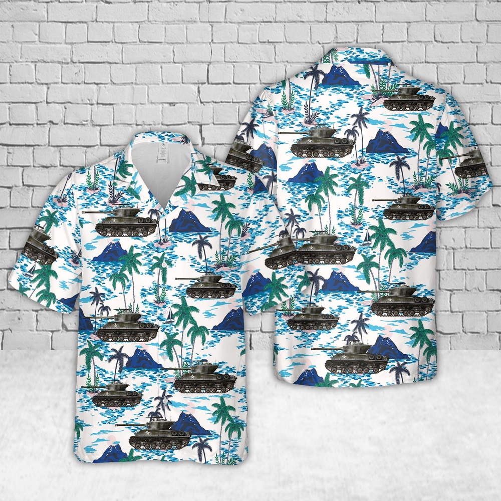 Army Hawaiian Shirt US Army M4A3 76 W HVSS of the 41st Tank Battalion 11th Armored Division Hawaiian Shirt Military Aloha Shirt 1 lmaplz.jpg Army Hawaiian Shirt US Army M4A3 76 W HVSS of the 41st Tank Battalion 11th Armored Division Hawaiian Shirt Military Aloha Shirt 1 lmaplz.jpg