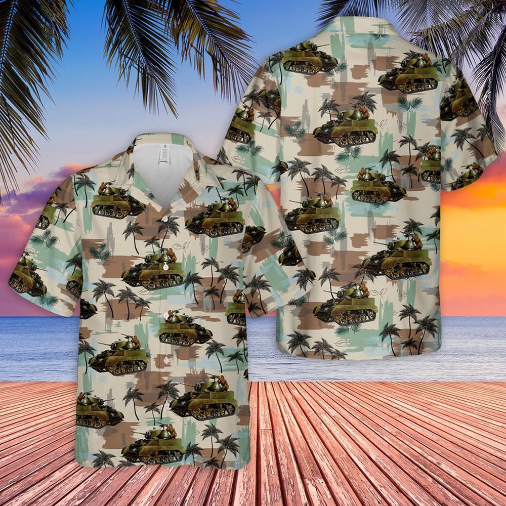 Army Hawaiian Shirt US Army M5A1 Light Tank Hawaiian Shirt Military Aloha Shirt 1 ildkfi.jpg