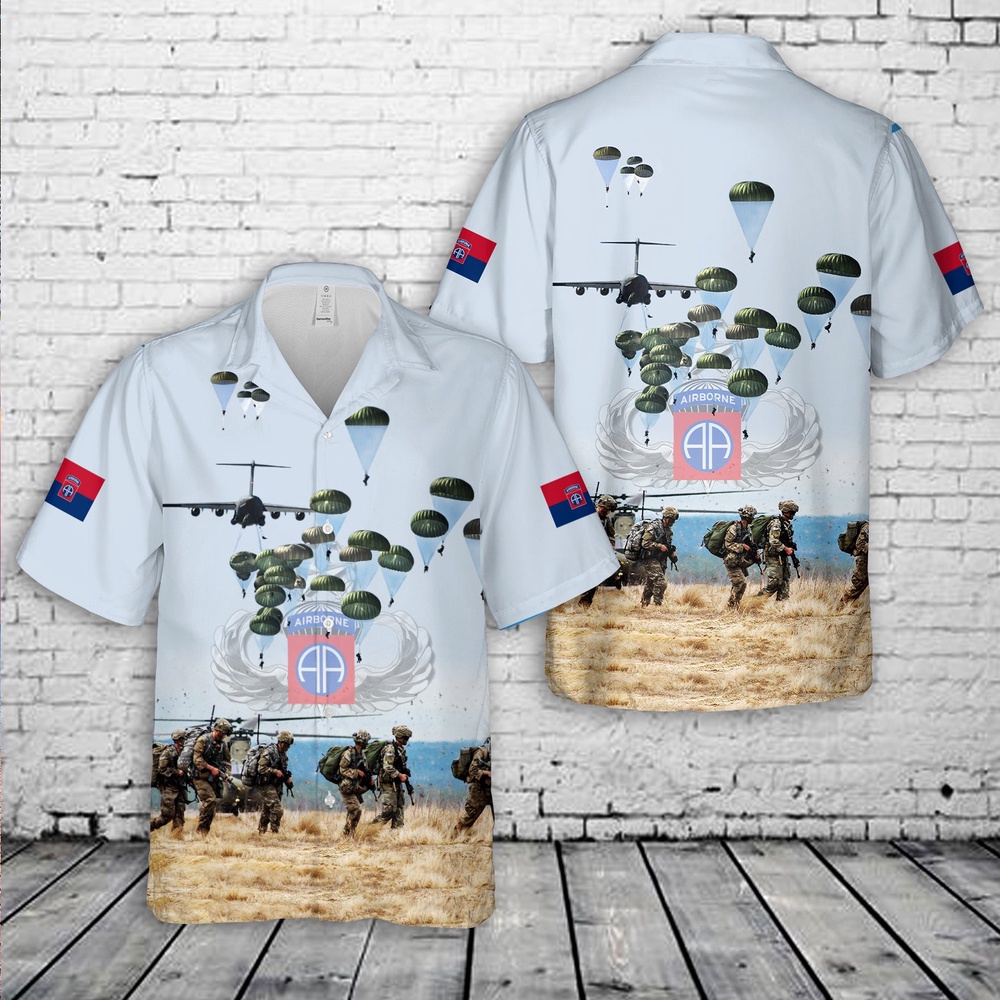 Army Hawaiian Shirt US Army National Airborne Day 82nd Airborne Division Hawaiian Shirt Military Aloha Shirt 1 ywdvpe.jpg