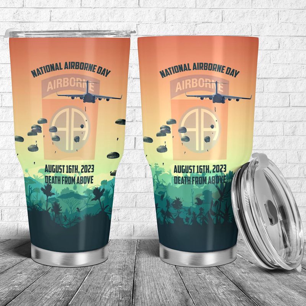 Army Hawaiian Shirt US Army National Airborne Day 82nd Airborne Division Stainless Tumbler Military Aloha Shirt 1 ojbguk.jpg Army Hawaiian Shirt US Army National Airborne Day 82nd Airborne Division Stainless Tumbler Military Aloha Shirt 1 ojbguk.jpg