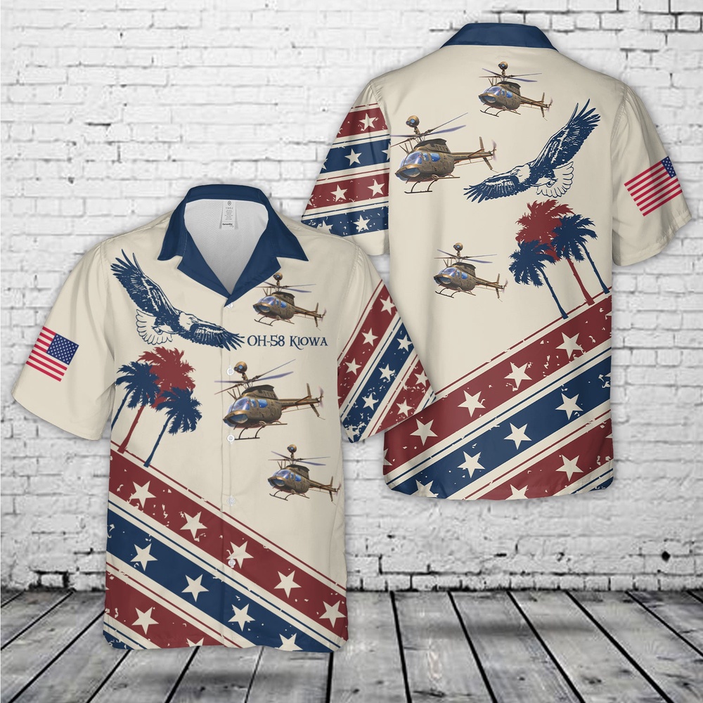 Army Hawaiian Shirt US Army OH 58 Kiowa 4th Of July Hawaiian Shirt Military Aloha Shirt 1 cpstav.jpg