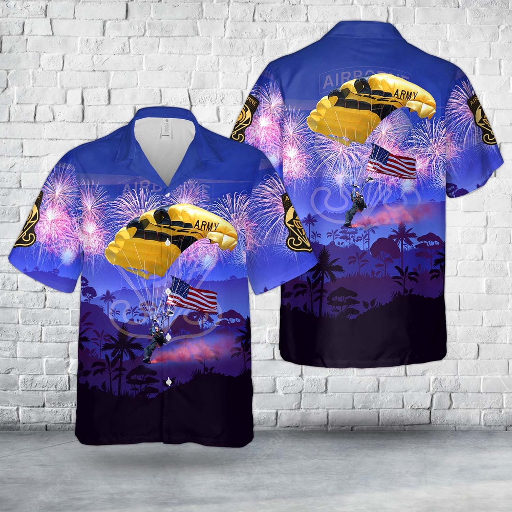 Army Hawaiian Shirt US Army Parachute Team Golden Knights 4th Of July Hawaiian Shirt Military Aloha Shirt 1 vwwhu5.jpg
