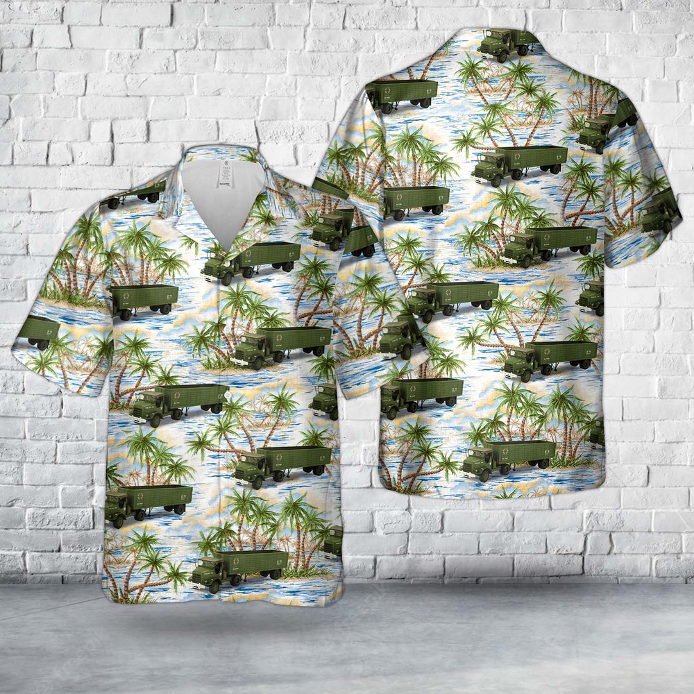 Army Hawaiian Shirt US Army Red Ball Express Tractor Trailer Hawaiian Shirt Military Aloha Shirt 1 chuzbw.jpg