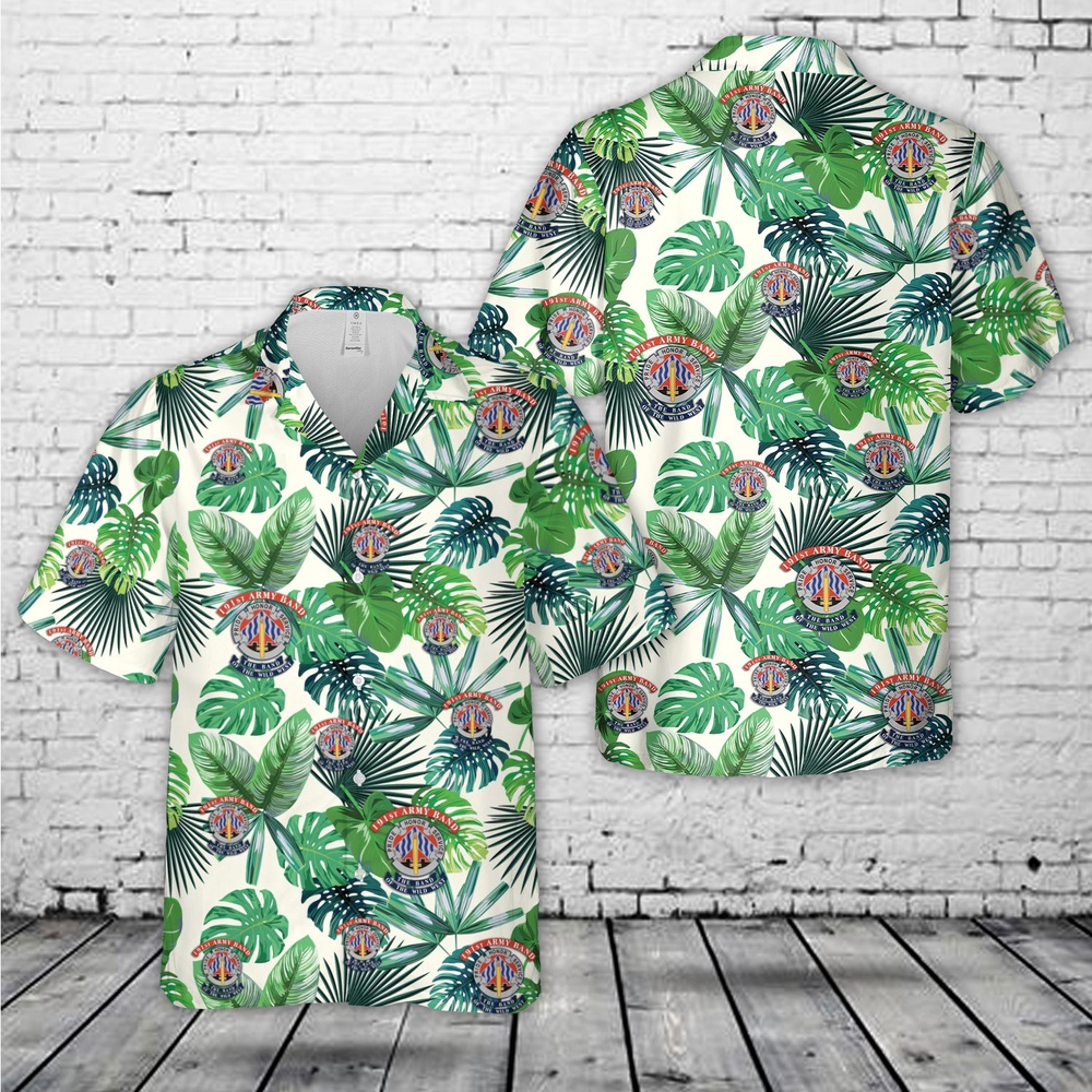 Army Hawaiian Shirt US Army The 191st Army Band Band of the Wild West Hawaiian Shirt Military Aloha Shirt 1 cvovwf.jpg