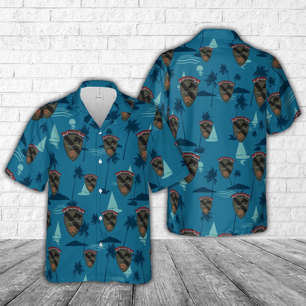 Army Hawaiian Shirt US Army Vietnam 1st Cavalry Division 9th Cavalry Regiment A Troop Apache Blues Hawaiian Shirt 1 l0vmds.jpg Army Hawaiian Shirt US Army Vietnam 1st Cavalry Division 9th Cavalry Regiment A Troop Apache Blues Hawaiian Shirt 1 l0vmds.jpg