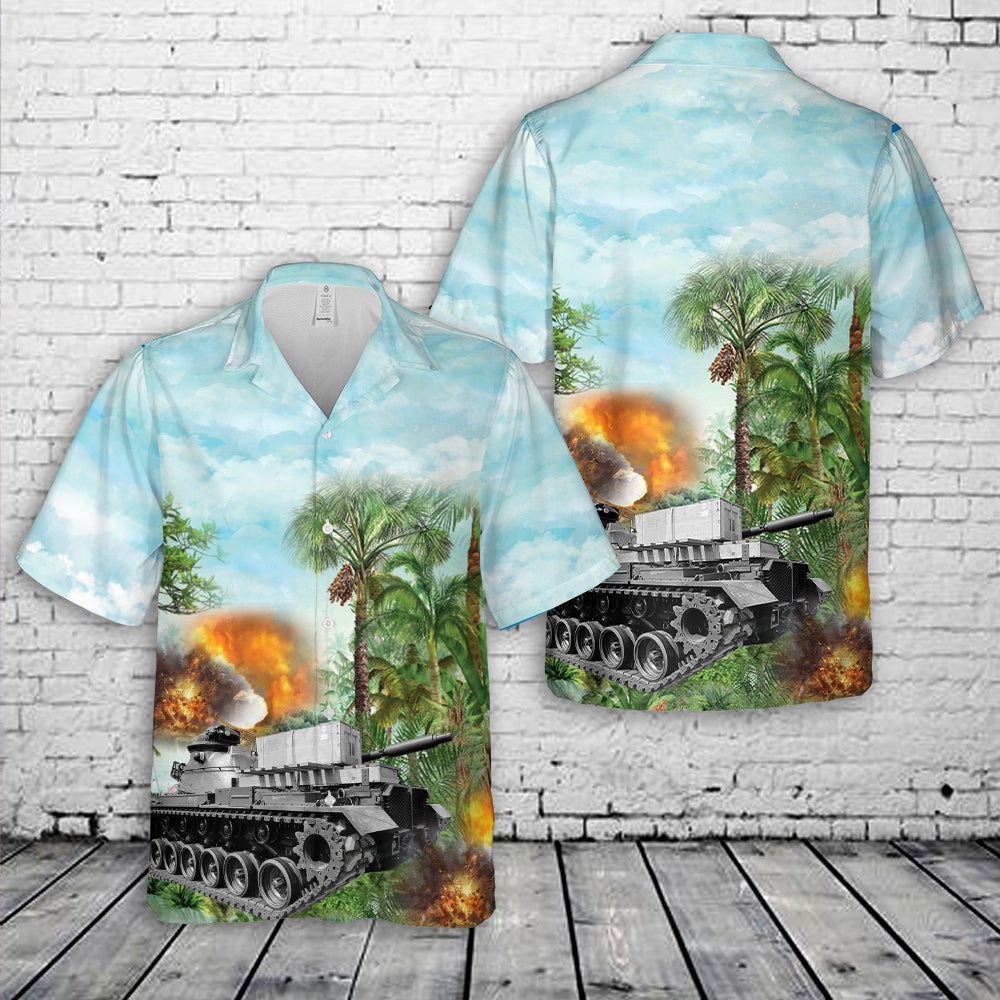 Army Hawaiian Shirt US Army Vietnam War 1972 M48 Patton tanks Hawaiian Shirt Military Aloha Shirt 1 cqi1xi.jpg Army Hawaiian Shirt US Army Vietnam War 1972 M48 Patton tanks Hawaiian Shirt Military Aloha Shirt 1 cqi1xi.jpg