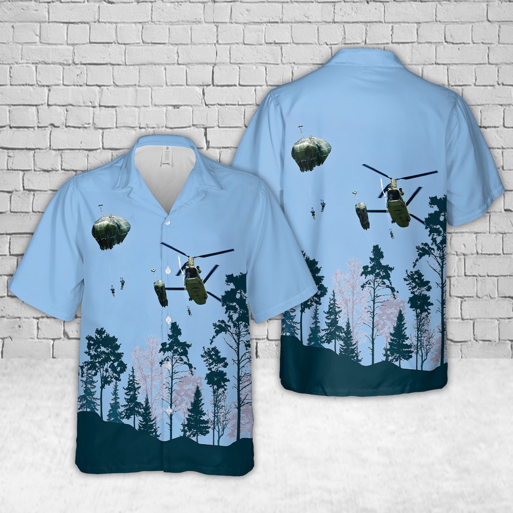 Army Hawaiian Shirt US Army paratroopers jump out the back of a CH 47 Chinook helicopter Hawaiian Shirt Military Aloha Shirt 1 xbaxpz.jpg