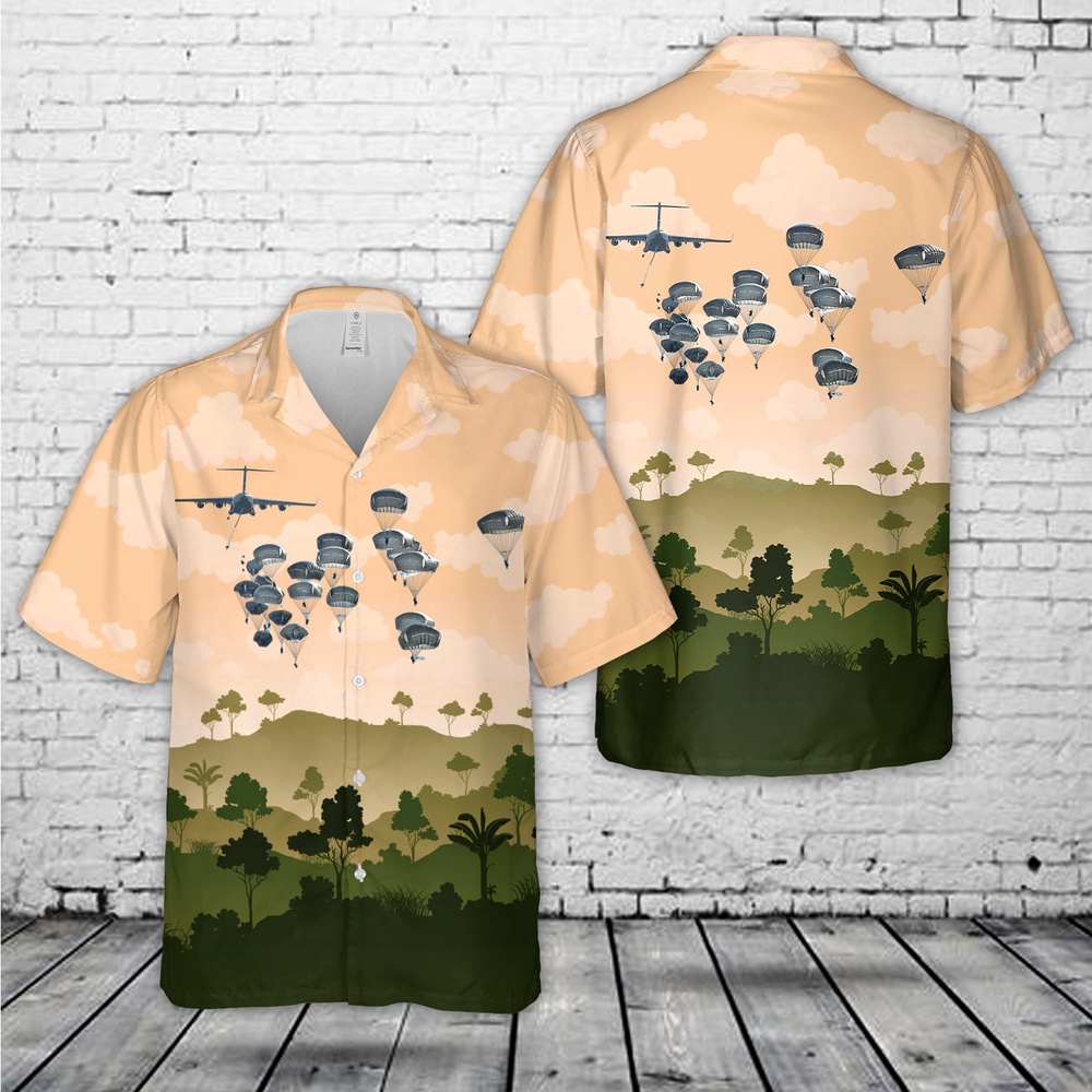 Army Hawaiian Shirt US Army s 82nd Airborne Division jump from C 17 Globemaster III Hawaiian Shirt 1 x9vja6.jpg Army Hawaiian Shirt US Army s 82nd Airborne Division jump from C 17 Globemaster III Hawaiian Shirt 1 x9vja6.jpg
