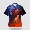 Christian Hawaiian Shirt, Bible Verse Faith Over Fear Jesus Hawaiian Shirt, Religion Hawaiian Shirt