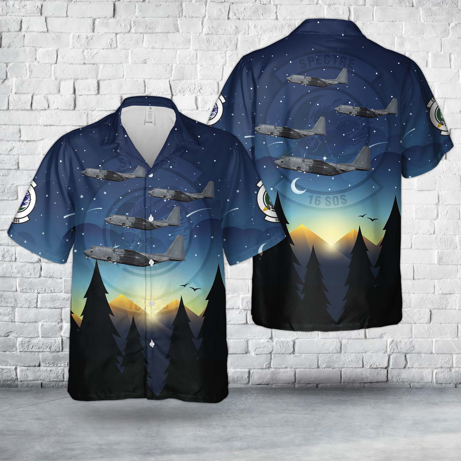 Cannon Air Force Base New Mexico US Air Force 88 1307 AC 130W Stinger II 16th SOS 27th SOW Hawaiian Shirt 1 dyicqw.jpg Cannon Air Force Base New Mexico US Air Force 88 1307 AC 130W Stinger II 16th SOS 27th SOW Hawaiian Shirt 1 dyicqw.jpg