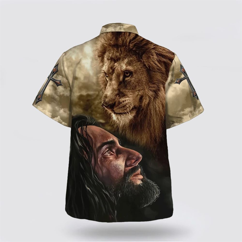 Christian Jesus Lion Hawaiian Shirts For Men Christian Hawaiian Shirt Religious Aloha Shirt 2 mgmhd6.jpg