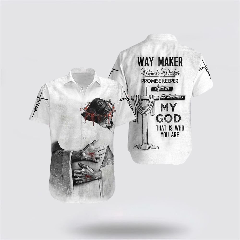 Christian Jesus Way Maker Hawaiian Shirt Religious Hawaiian Shirt Christian Aloha Shirt Christian Gift 1 cvnjrw.jpg Christian Jesus Way Maker Hawaiian Shirt Religious Hawaiian Shirt Christian Aloha Shirt Christian Gift 1 cvnjrw.jpg