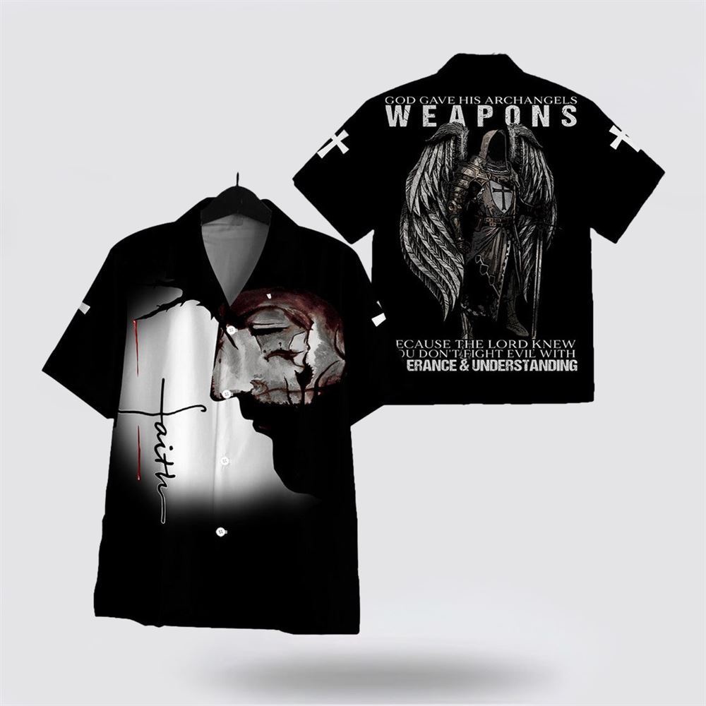 Christian Shirt God Gave His Archangels Weapons Because The Lord Knew You Hawaiian Shirt Religious Hawaiian Shirt Christian Aloha Shirt 1 taomhw.jpg Christian Shirt God Gave His Archangels Weapons Because The Lord Knew You Hawaiian Shirt Religious Hawaiian Shirt Christian Aloha Shirt 1 taomhw.jpg