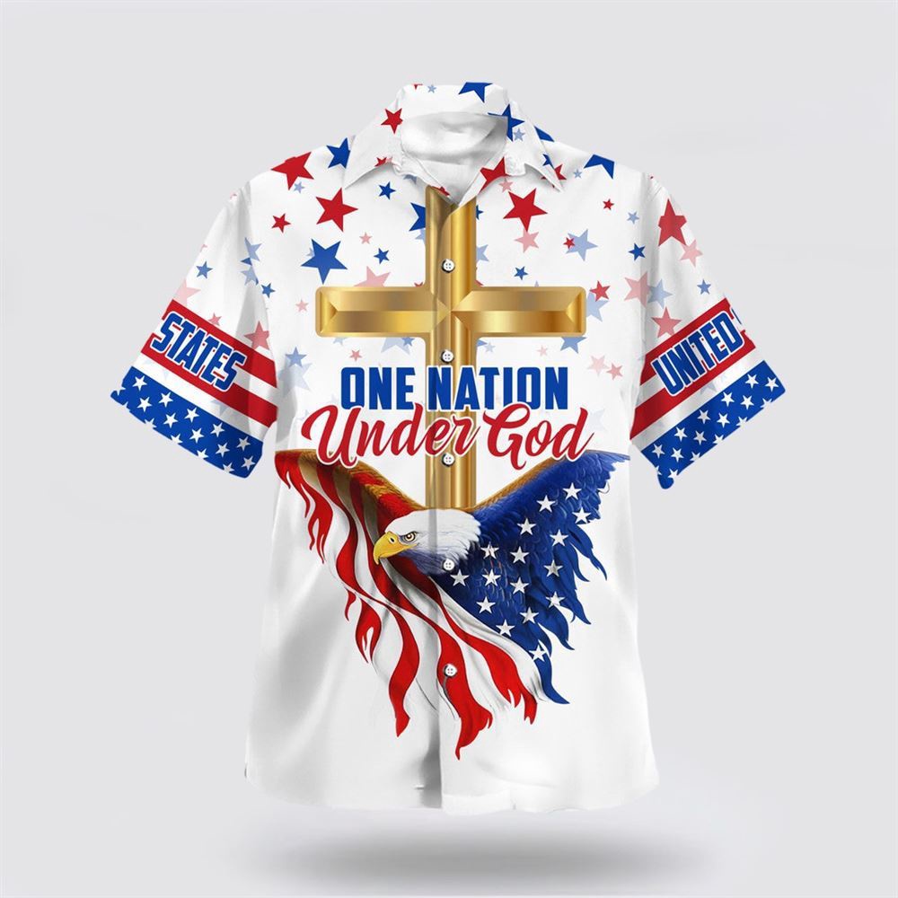 Cross Eagle One Nation Under God Hawaiian Shirt Christian Hawaiian Shirt Religious Aloha Shirt 1 h1awl3.jpg Cross Eagle One Nation Under God Hawaiian Shirt Christian Hawaiian Shirt Religious Aloha Shirt 1 h1awl3.jpg