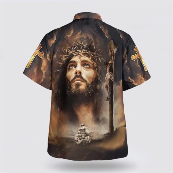 Christian Hawaiian Shirt, Crucifixion Of Jesus Hawaiian Shirt, Religion Hawaiian Shirt