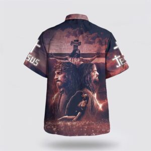 Christian Hawaiian Shirt, Crucifixion Of Jesus…