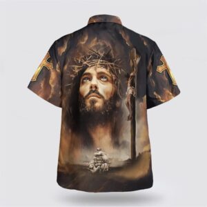 Christian Hawaiian Shirt, Crucifixion Of Jesus…