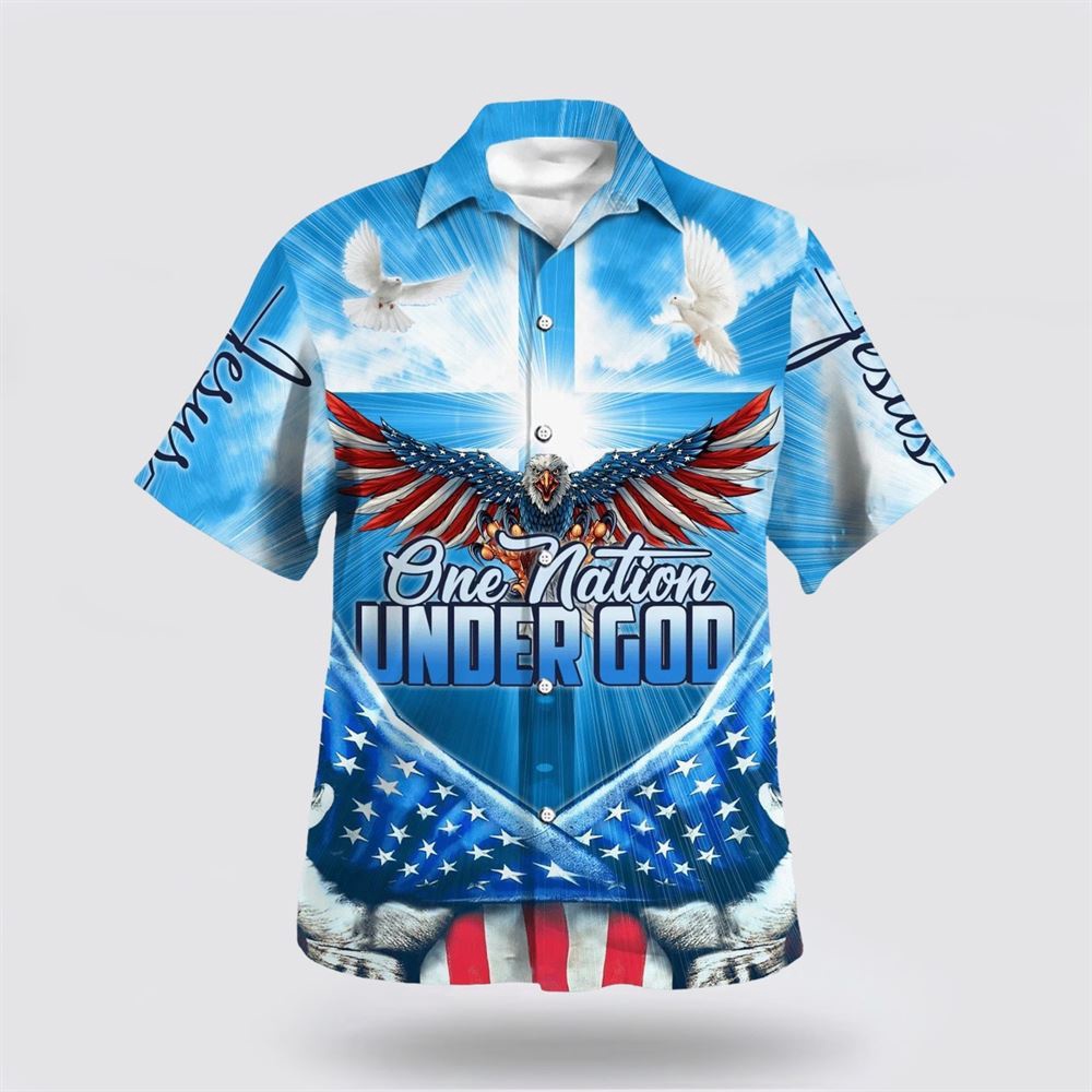 Eagle One Nation Under God American Hawaiian Shirt Christian Hawaiian Shirt Religious Aloha Shirt 1 bjtp0r.jpg Eagle One Nation Under God American Hawaiian Shirt Christian Hawaiian Shirt Religious Aloha Shirt 1 bjtp0r.jpg
