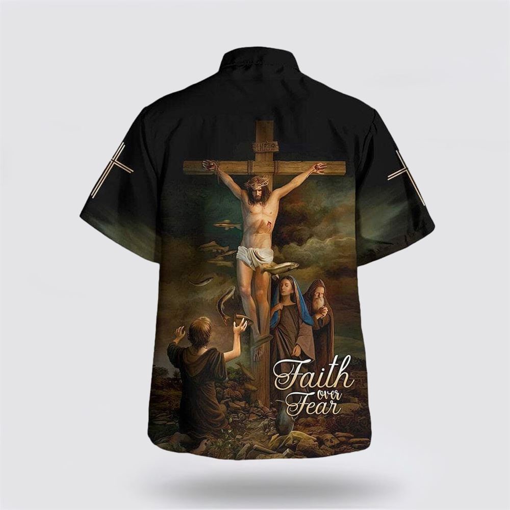 Faith Over Fear Bible Verse Christ Crucified Hawaiian Shirt Christian Hawaiian Shirt Religious Aloha Shirt 2 q09xd9.jpg Faith Over Fear Bible Verse Christ Crucified Hawaiian Shirt Christian Hawaiian Shirt Religious Aloha Shirt 2 q09xd9.jpg