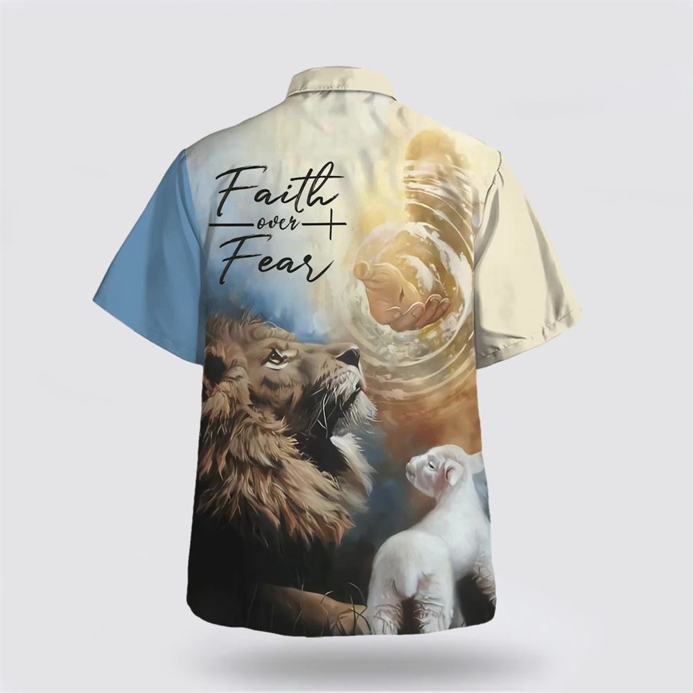 Faith Over Fear Hawaiian Shirt Jesus Lion And Lamb Hawaiian Shirts For Men Christian Hawaiian Shirt Religious Aloha Shirt 2 ylstko.jpg Faith Over Fear Hawaiian Shirt Jesus Lion And Lamb Hawaiian Shirts For Men Christian Hawaiian Shirt Religious Aloha Shirt 2 ylstko.jpg