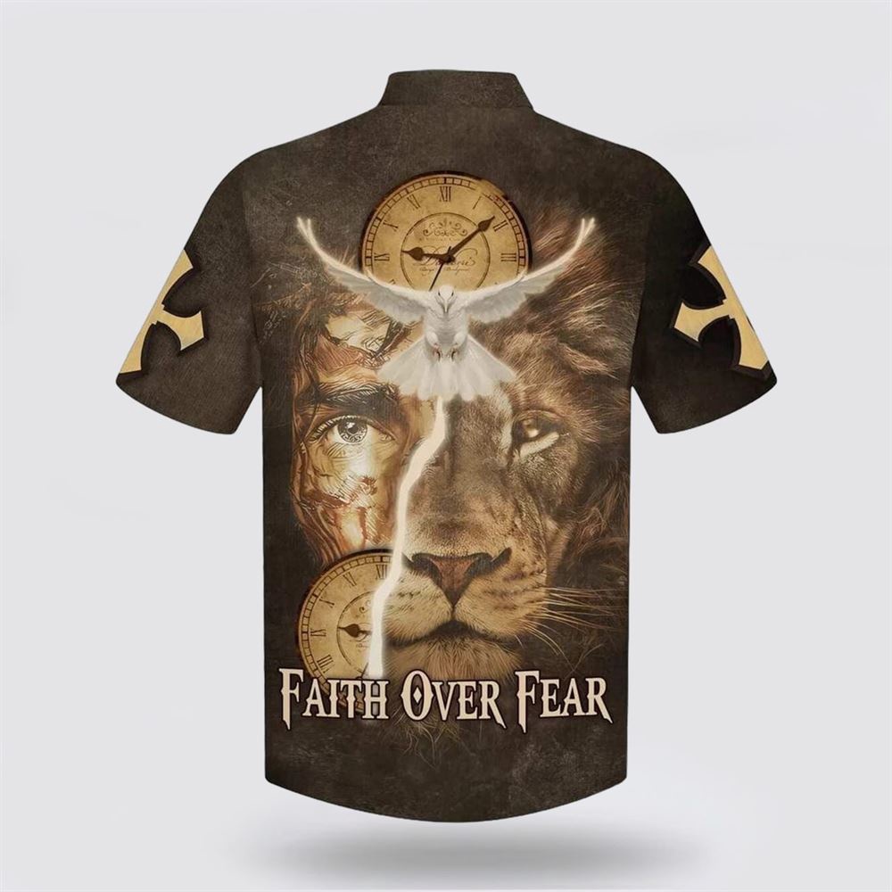 Faith Over Fear Jesus Lion And Dove Hawaiian Shirt Christian Hawaiian Shirt Religious Aloha Shirt 2 v0lnfz.jpg