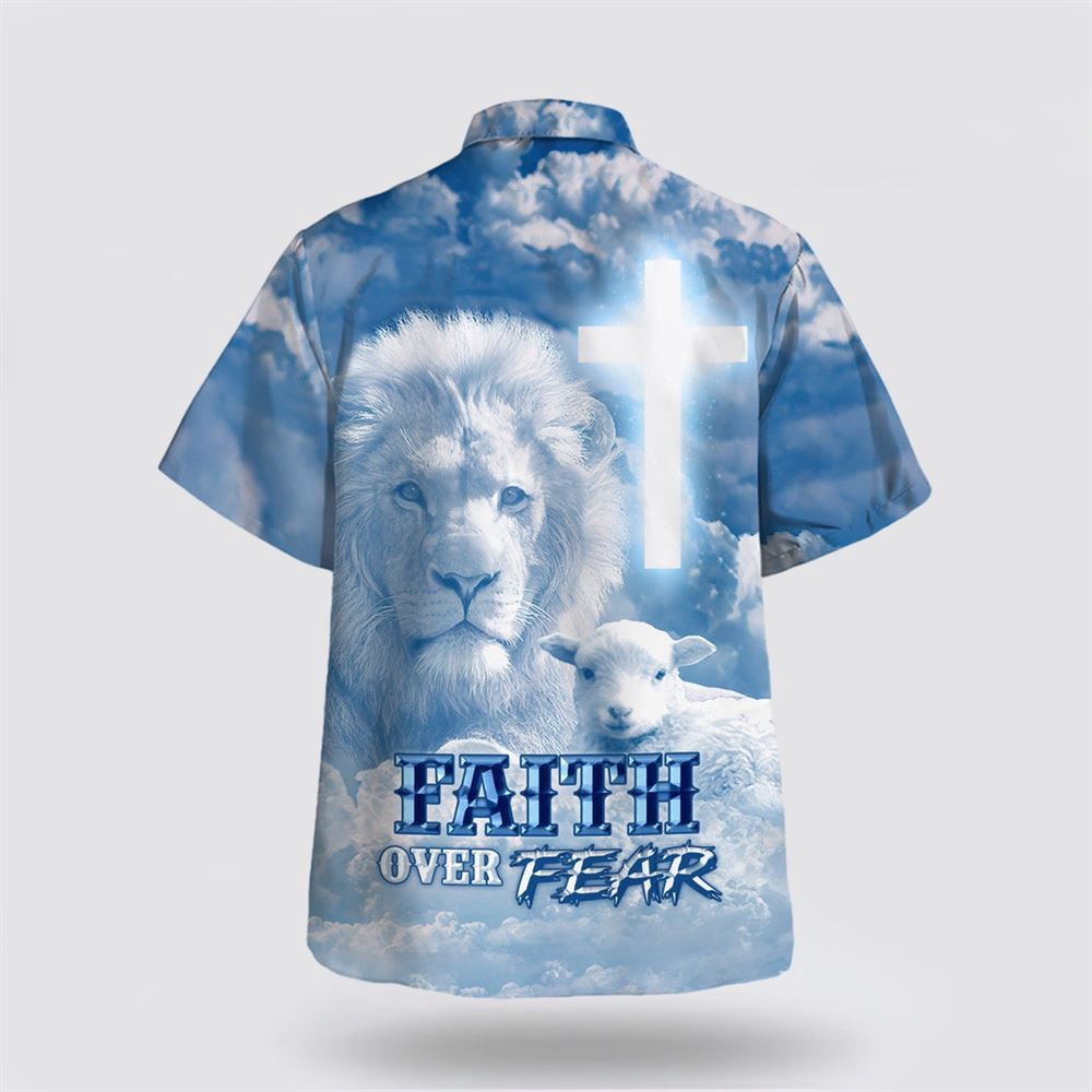 Faith Over Fear Jesus Lion Lamb Hawaiian Shirt Christian Hawaiian Shirt Religious Aloha Shirt 2 fmn2fp.jpg Faith Over Fear Jesus Lion Lamb Hawaiian Shirt Christian Hawaiian Shirt Religious Aloha Shirt 2 fmn2fp.jpg