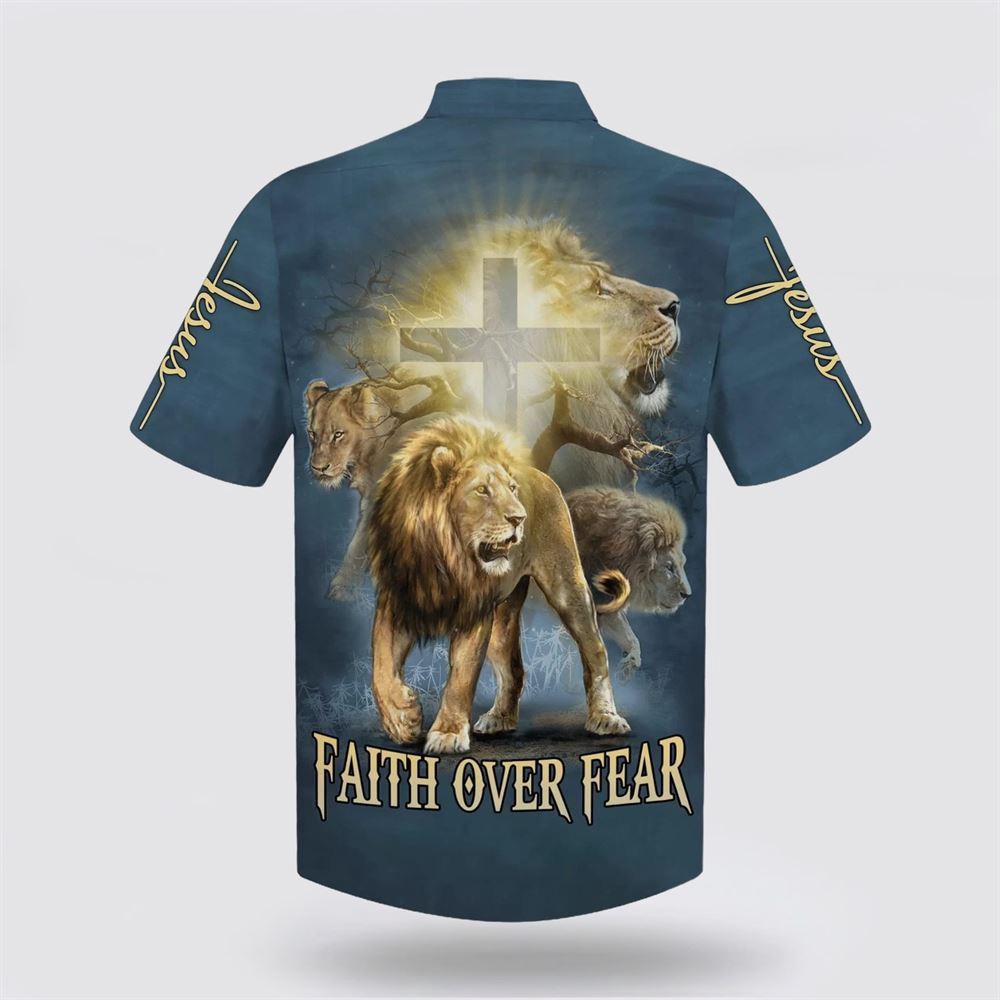 Faith Over Fear Lion Hawaiian Shirt Christian Hawaiian Shirt Religious Aloha Shirt 2 cmxvw1.jpg