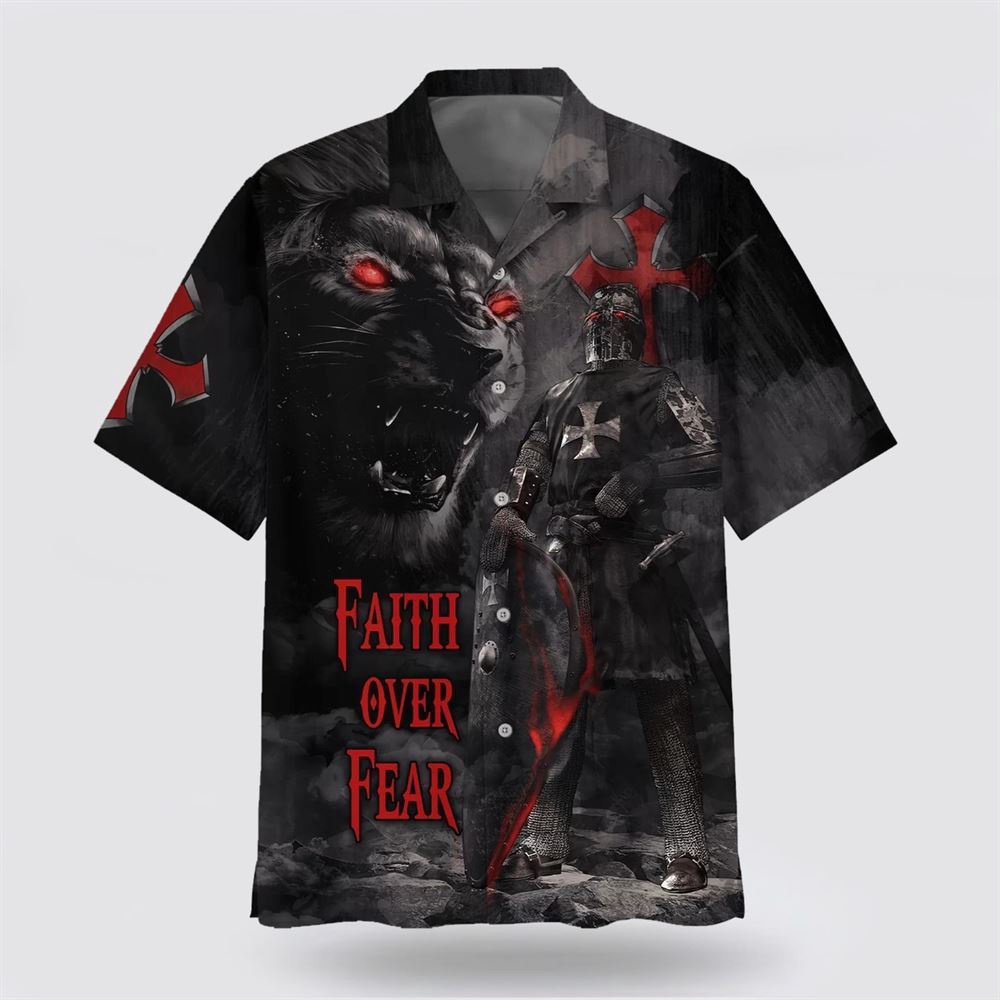 Faith Over Fear Warrior Of Christ Lion Cross Hawaiian Shirt Christian Hawaiian Shirt Religious Aloha Shirt 1 d1muif.jpg Faith Over Fear Warrior Of Christ Lion Cross Hawaiian Shirt Christian Hawaiian Shirt Religious Aloha Shirt 1 d1muif.jpg
