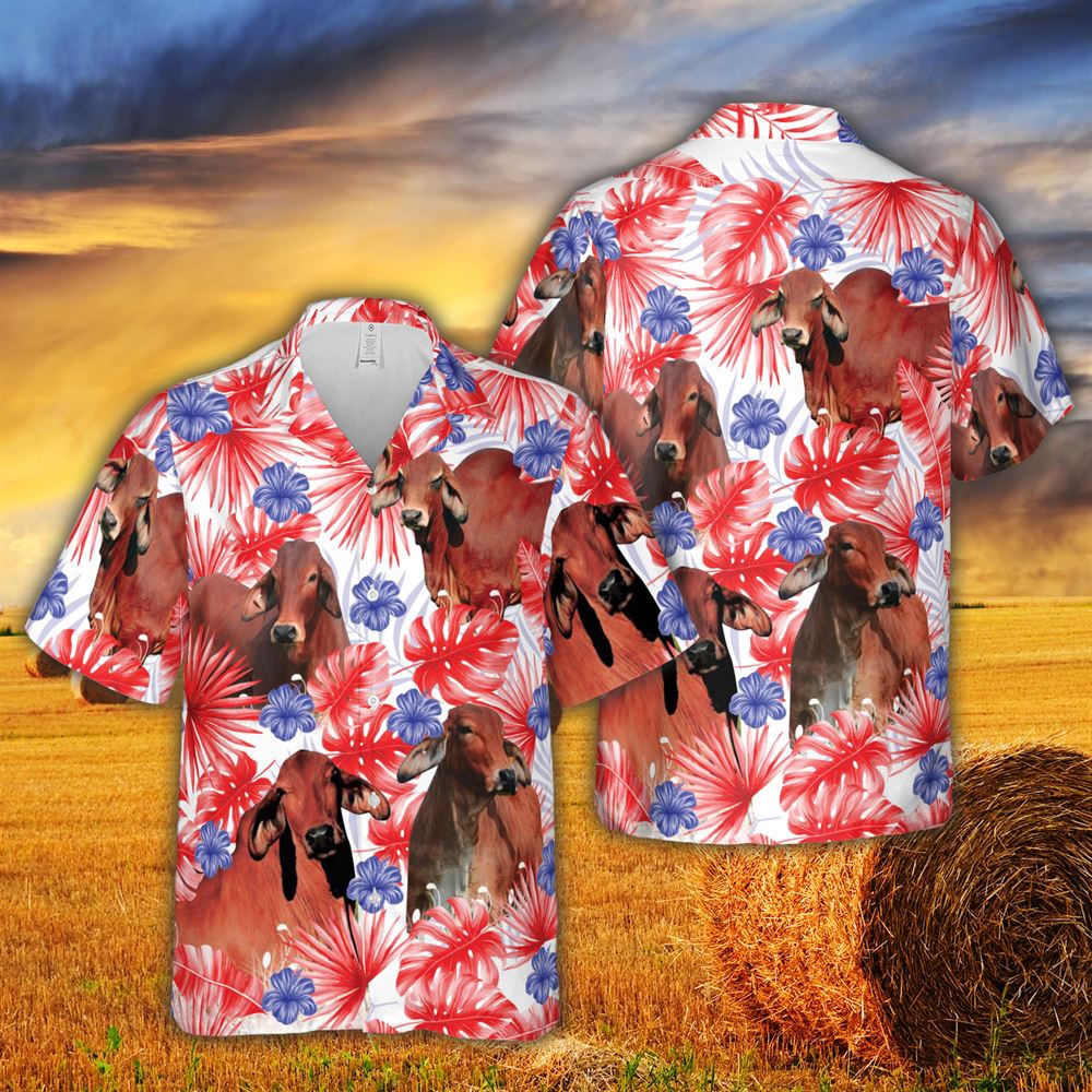 Farm Hawaiian Shirt American Colors Red Brahman Cattle All Printed 3D Hawaiian Shirt For Men And Women Animal Hawaiian Shirt 1 iqdu6k.jpg Farm Hawaiian Shirt American Colors Red Brahman Cattle All Printed 3D Hawaiian Shirt For Men And Women Animal Hawaiian Shirt 1 iqdu6k.jpg