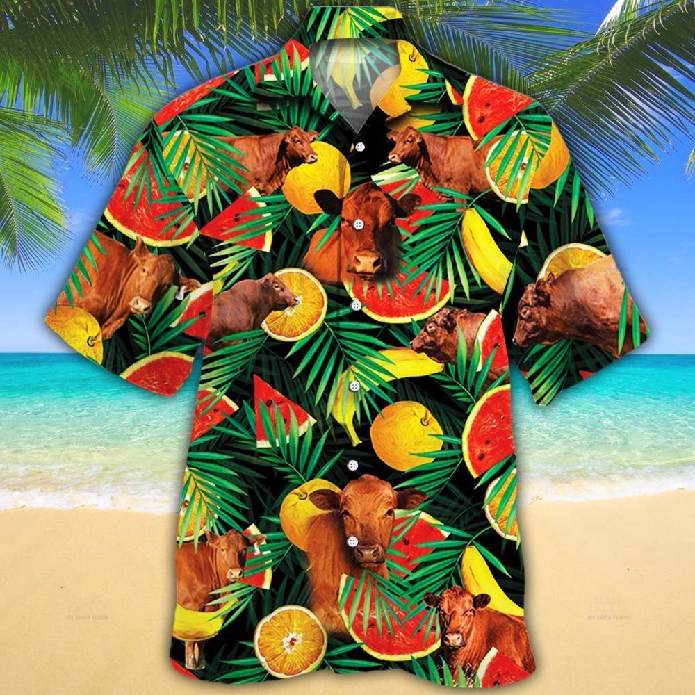 Farm Hawaiian Shirt Angus Cattle Tropical Fruits All Over Printed 3D Hawaiian Shirt Animal Hawaiian Shirt 1 ppiw6n.jpg