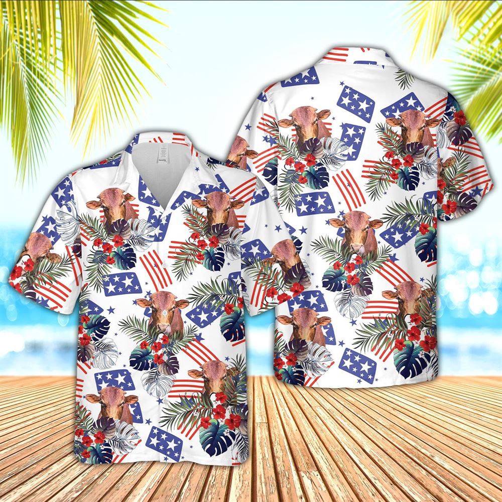 Farm Hawaiian Shirt Beefmaster American Little Flowers And Flag Pattern Hawaiian Shirt Animal Hawaiian Shirt 1 ojutzk.jpg