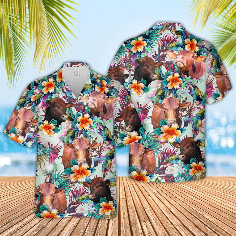 Farm Hawaiian Shirt Beefmaster Colorful Leaf Pattern Hawaiian Shirt Animal Hawaiian Shirt 1 toilqm.jpg Farm Hawaiian Shirt Beefmaster Colorful Leaf Pattern Hawaiian Shirt Animal Hawaiian Shirt 1 toilqm.jpg