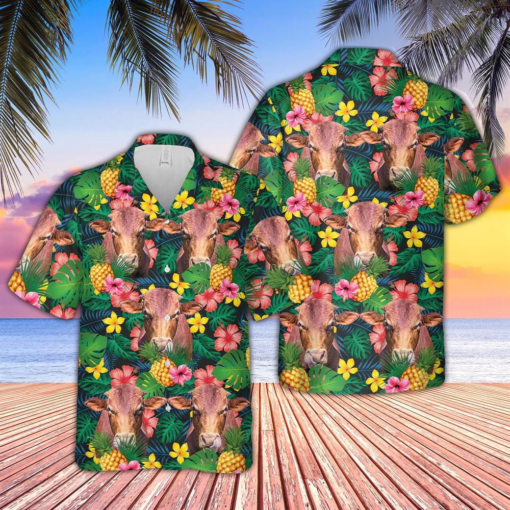 Farm Hawaiian Shirt Beefmaster Summer Pattern 3D Hawaiian Shirt Animal Hawaiian Shirt 1 t10s7w.jpg Farm Hawaiian Shirt Beefmaster Summer Pattern 3D Hawaiian Shirt Animal Hawaiian Shirt 1 t10s7w.jpg