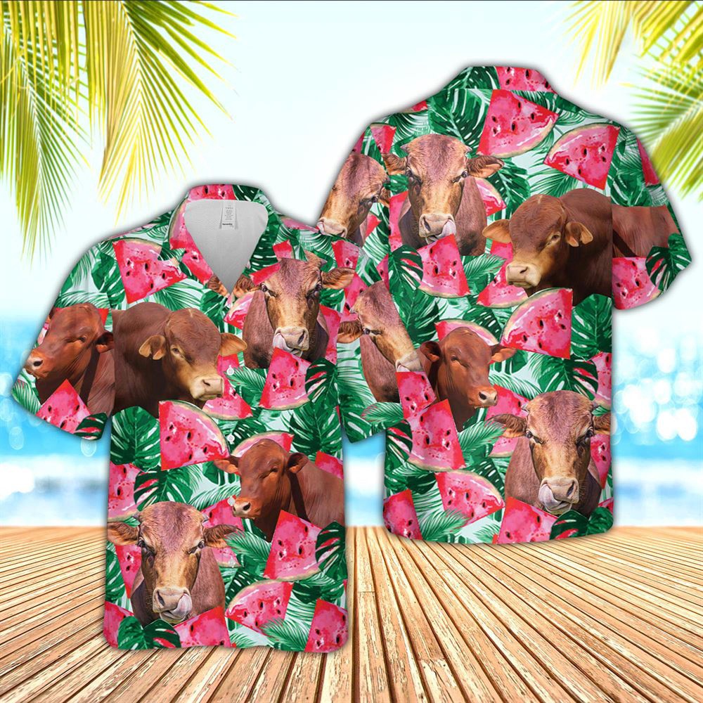 Farm Hawaiian Shirt Beefmaster Watermelon 3D Hawaiian Shirt Animal Hawaiian Shirt 1 re8smi.jpg Farm Hawaiian Shirt Beefmaster Watermelon 3D Hawaiian Shirt Animal Hawaiian Shirt 1 re8smi.jpg