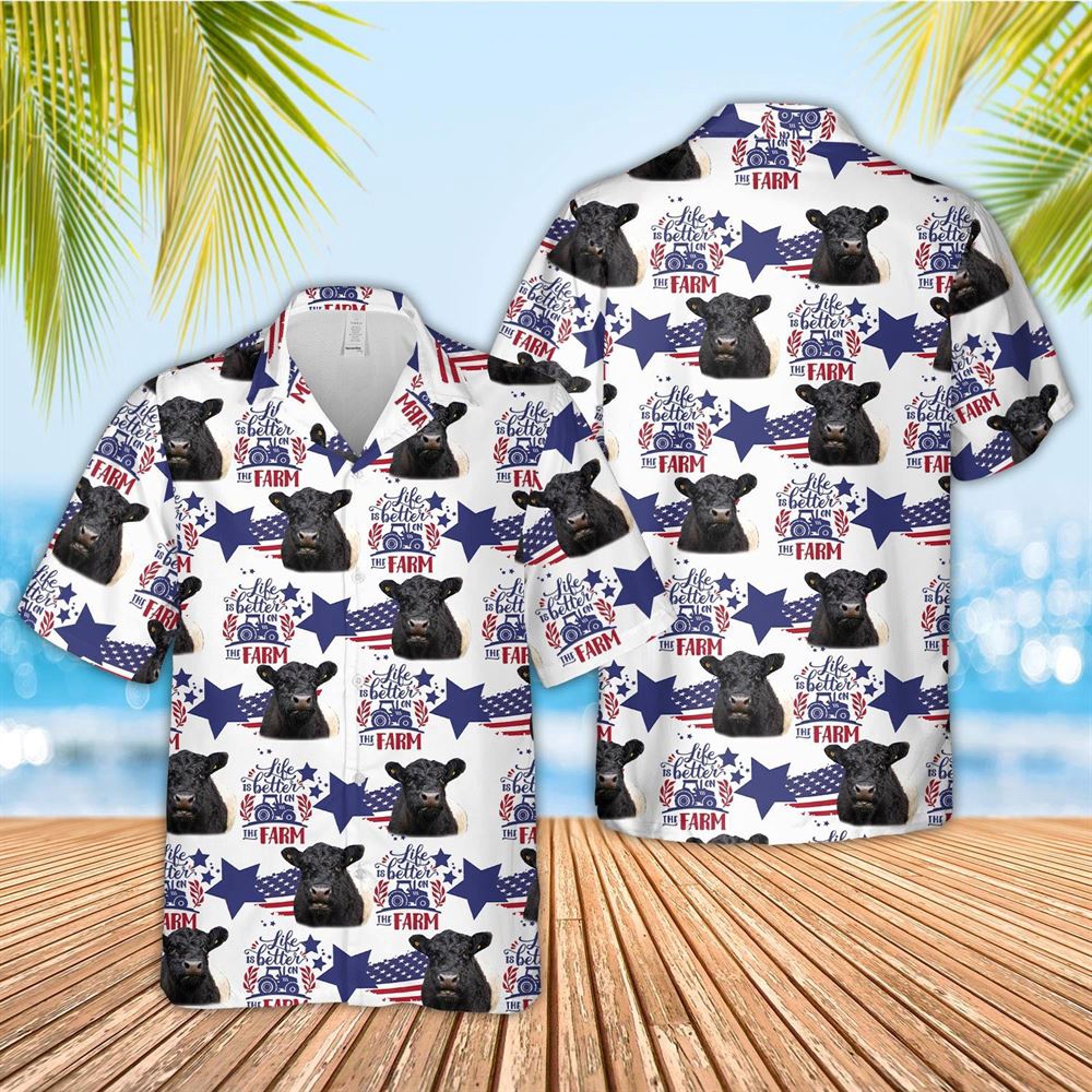 Farm Hawaiian Shirt Belted Galloway American Flag Pattern Hawaiian Shirt Animal Hawaiian Shirt 1 lgxczl.jpg Farm Hawaiian Shirt Belted Galloway American Flag Pattern Hawaiian Shirt Animal Hawaiian Shirt 1 lgxczl.jpg