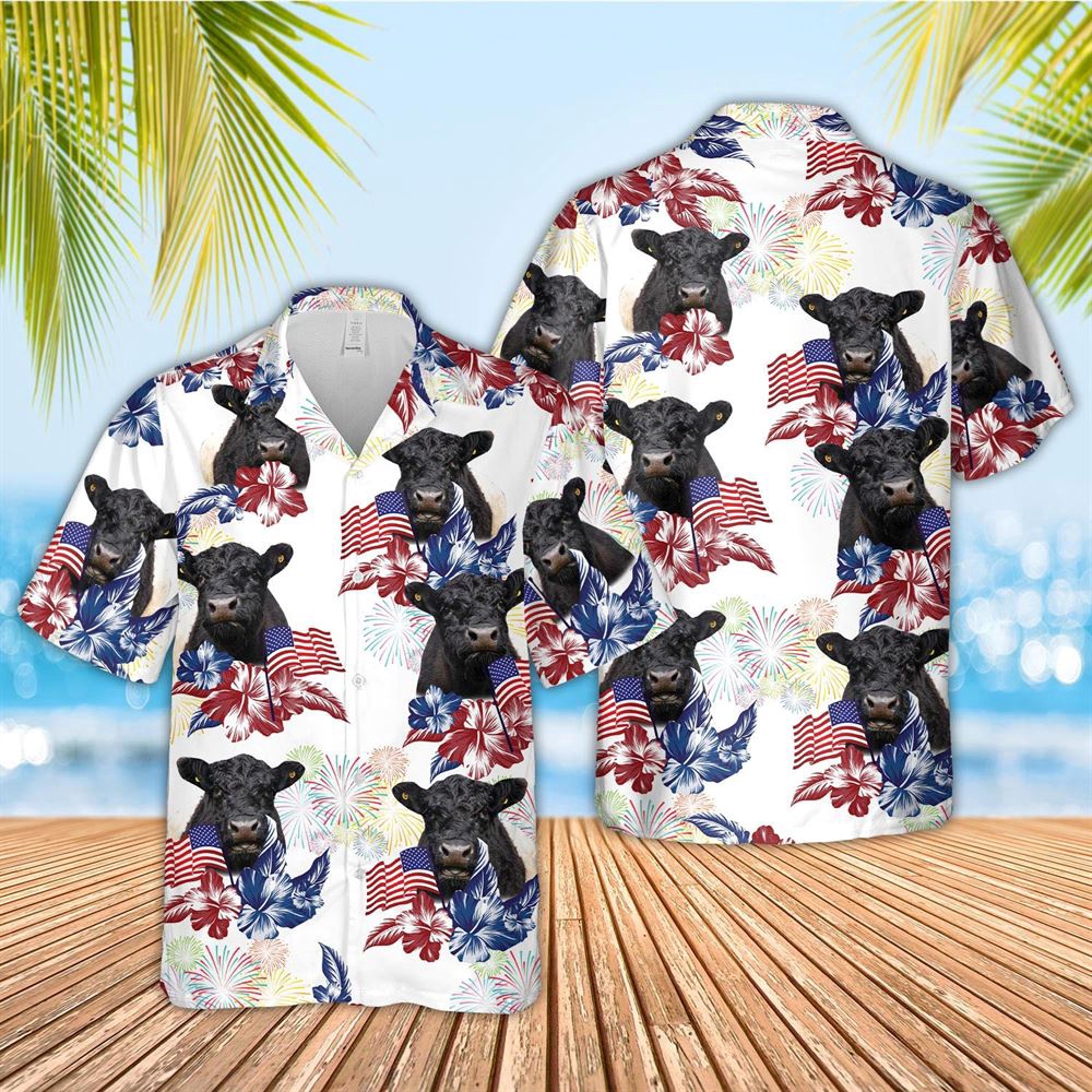 Farm Hawaiian Shirt Belted Galloway American Flowers And Flag Pattern Hawaiian Shirt Animal Hawaiian Shirt 1 vnrhbc.jpg Farm Hawaiian Shirt Belted Galloway American Flowers And Flag Pattern Hawaiian Shirt Animal Hawaiian Shirt 1 vnrhbc.jpg
