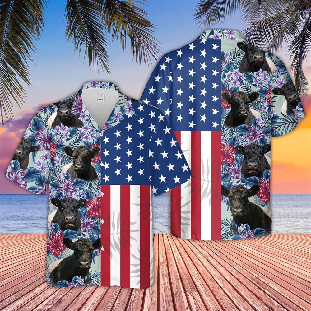 Farm Hawaiian Shirt Belted Galloway Flower Pattern American 3D Hawaiian Shirt Animal Hawaiian Shirt 1 lwzuxs.jpg Farm Hawaiian Shirt Belted Galloway Flower Pattern American 3D Hawaiian Shirt Animal Hawaiian Shirt 1 lwzuxs.jpg