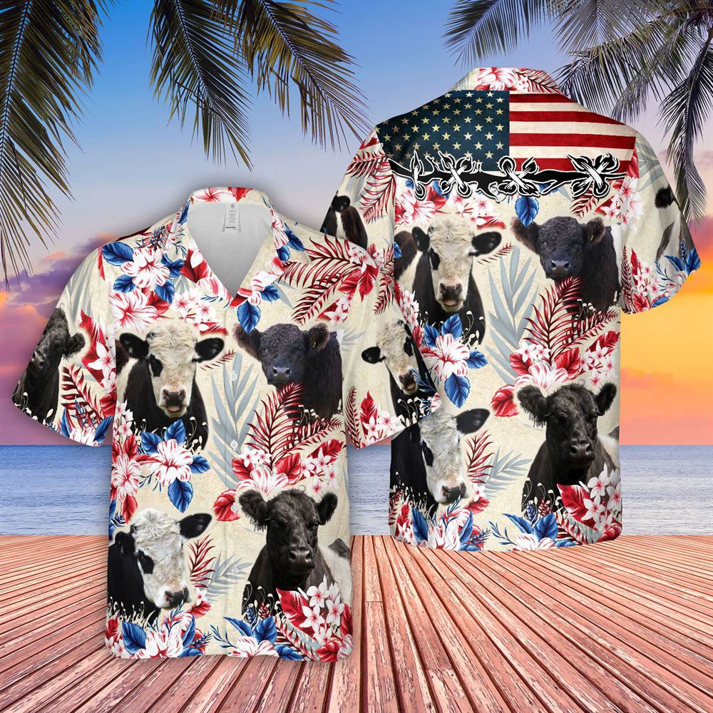Farm Hawaiian Shirt Belted Galloway Pattern Us Flag Hawaiian Shirt Animal Hawaiian Shirt 1 k76kvm.jpg Farm Hawaiian Shirt Belted Galloway Pattern Us Flag Hawaiian Shirt Animal Hawaiian Shirt 1 k76kvm.jpg