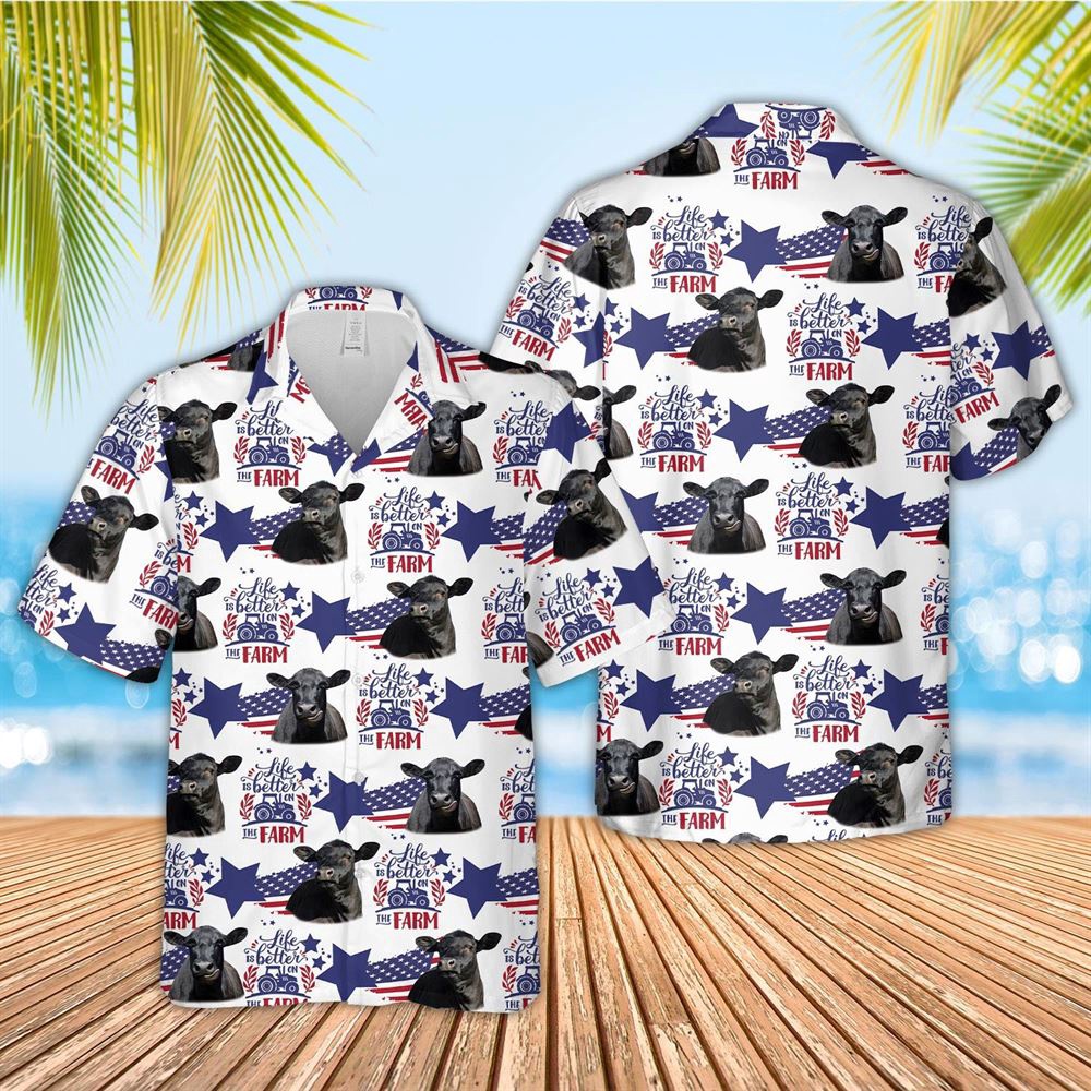 Farm Hawaiian Shirt Black Angus American Flag Pattern Hawaiian Shirt Life Is Better On The Farm Hawaiian Shirt Animal Hawaiian Shirt 1 hsgwc6.jpg Farm Hawaiian Shirt Black Angus American Flag Pattern Hawaiian Shirt Life Is Better On The Farm Hawaiian Shirt Animal Hawaiian Shirt 1 hsgwc6.jpg