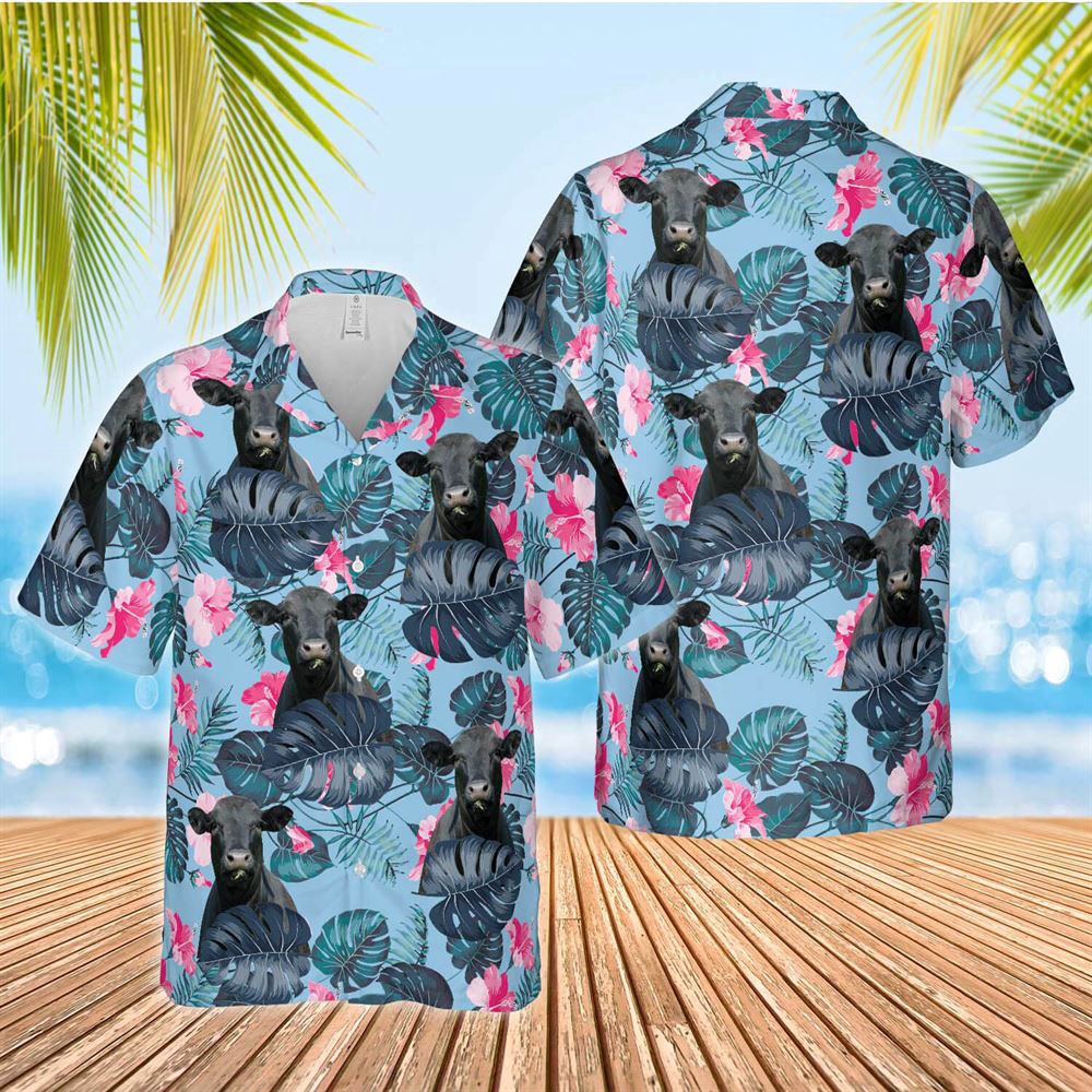 Farm Hawaiian Shirt Black Angus Blue Hibiscus Hawaiian Shirt Animal Hawaiian Shirt 1 yf00t9.jpg Farm Hawaiian Shirt Black Angus Blue Hibiscus Hawaiian Shirt Animal Hawaiian Shirt 1 yf00t9.jpg