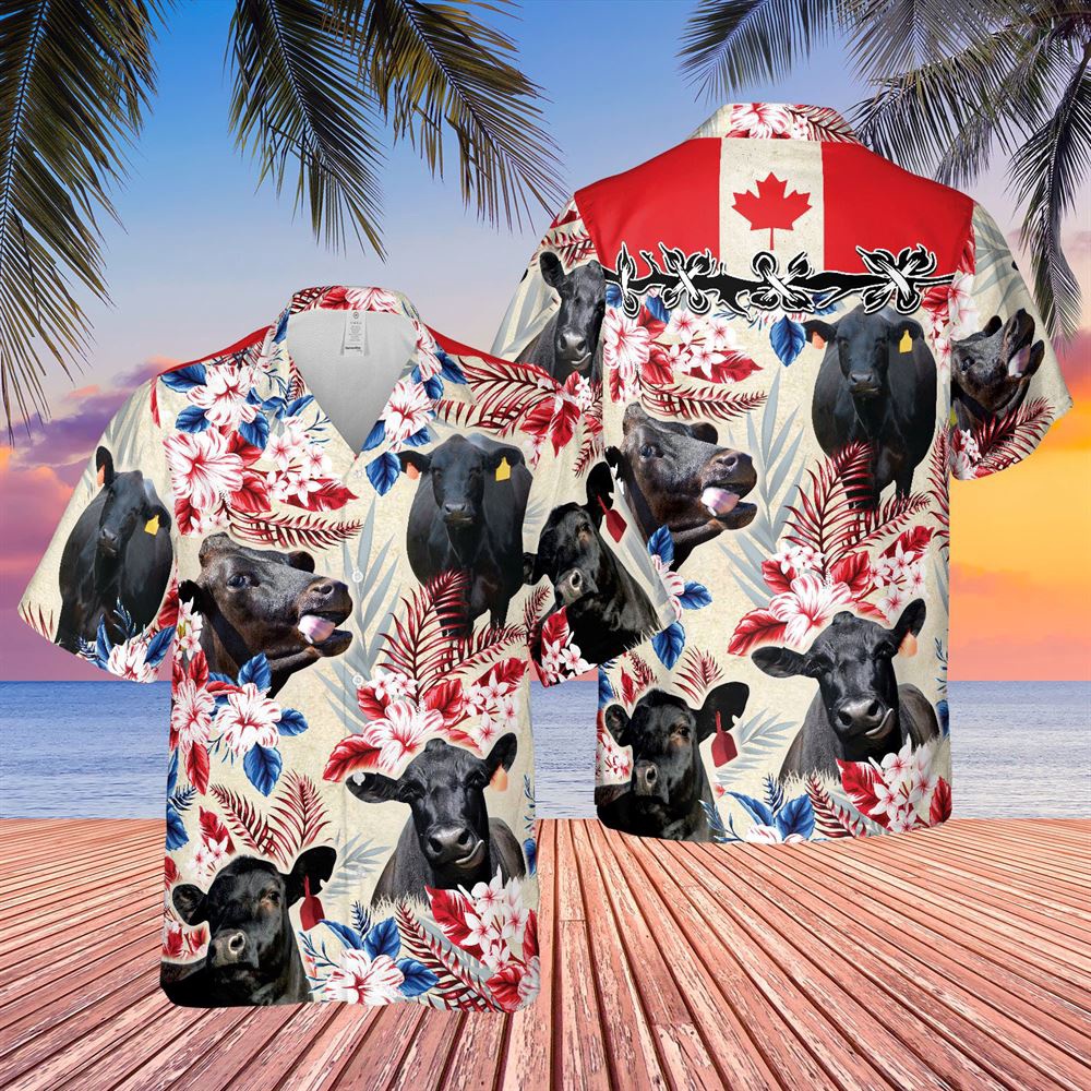 Farm Hawaiian Shirt Black Angus Canada Flag Hawaiian Flowers All Over Printed 3D Hawaiian Shirt Animal Hawaiian Shirt 1 msdybv.jpg Farm Hawaiian Shirt Black Angus Canada Flag Hawaiian Flowers All Over Printed 3D Hawaiian Shirt Animal Hawaiian Shirt 1 msdybv.jpg