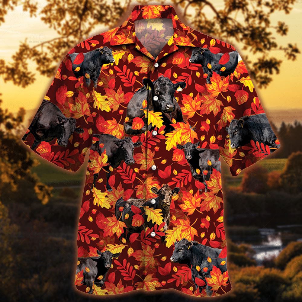 Farm Hawaiian Shirt Black Angus Cattle Autumn Leaves All Over Printed 3D Hawaiian Shirt Animal Hawaiian Shirt 1 rca8rj.jpg Farm Hawaiian Shirt Black Angus Cattle Autumn Leaves All Over Printed 3D Hawaiian Shirt Animal Hawaiian Shirt 1 rca8rj.jpg